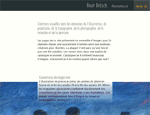 Tablet Screenshot of illustrateur.ch